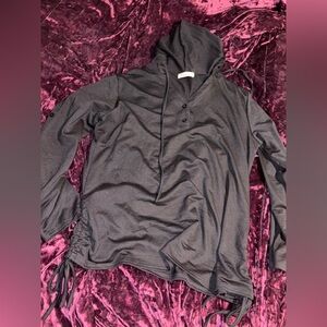 Hooded Long Sleeve T-Shirt Cyanstyle Women’s 2XL